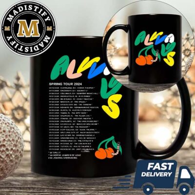 Alvvays US Spring Tour 2024 Schedule Tour Date List Classic Mug