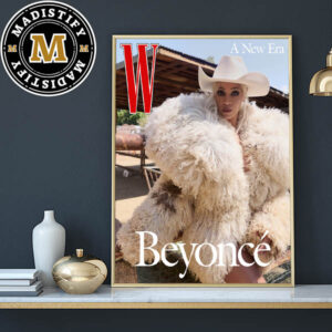 Beyonce W Magazine First Digital Cover Home Decor Poster Canvas