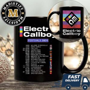 Electric Callboy Festivals 2024 Tour Date Schedule List Begins On May 10th Coffee Mug