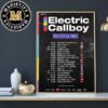 Def Leppard The Summer Stadium Tour 2024 Schedule Date List With Journey Home Decor Poster Canvas