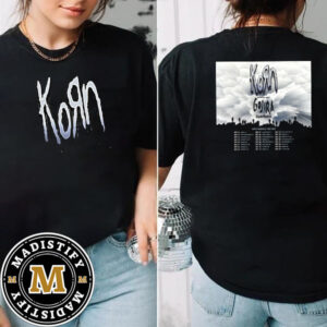 Korn North America Tour 2024 Schedule Date List Two Sided Classic T-Shirt