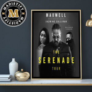 Maxwell 2024 Serenade North American Tour With Jazmine Sullivan Home Decor Poster Canvas