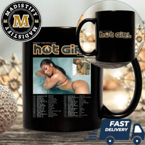 Megan Thee Stallion 2024 Hot Girl Summer Tour Tour Date Schedule Featuring Glorilla Coffee Mug