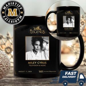 Miley Cyrus To Be Honored As A Disney Legend Television And Music Coffee Mug