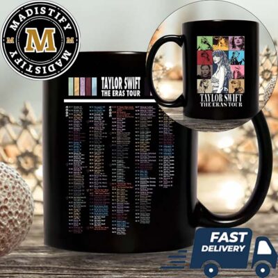 Taylor Swift The Eras Tour Tour Date Up To Date Calendar 2023-2024 Essentials Mug