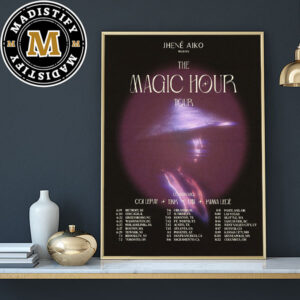 The Magic Hour Tour Jhene Aiko 2024 Tour Schedule Date List Begins On June 19th Home Decor Poster Canvas