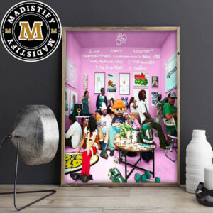 AG Club Brodie World New Album Official Tracklist Home Decor Poster Canvas