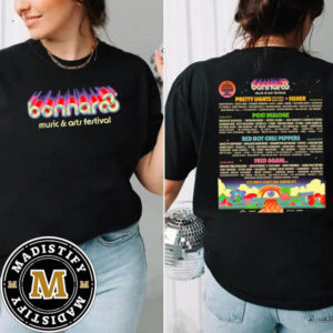 Bonnaroo 2024 Festival Official Lineup Begins June 13th Two Sided Unisex T-Shirt