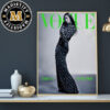 Vogue Singapore Magazine April 2024 Charli XCX Home Decoration Poster Canvas