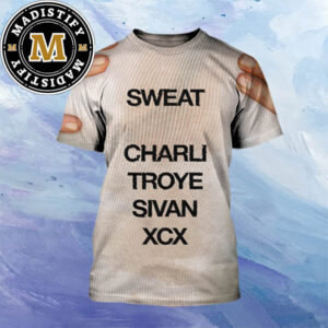 Charli XCX x Troye Sivan Sweat New Collaboration Single All Over Print Shirt