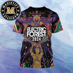 Electric Forest 2024 Festival Design Artwork All Over Print Shirt