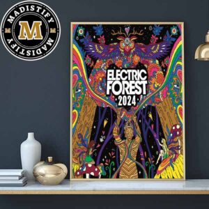 Electric Forest 2024 Festival Design Artwork Home Decor Poster Canvas