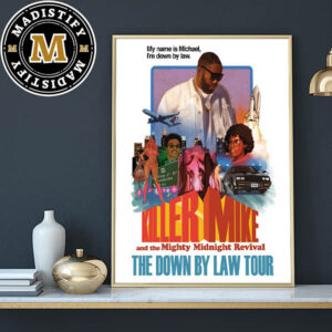 Killer Mike 2024 The Down By Law North America Summer Tour Home Decor Poster Canvas