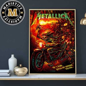 Metallica 72 Seasons If I Run Still My Shadows Follow Visual Interpretation Home Decor Poster Canvas