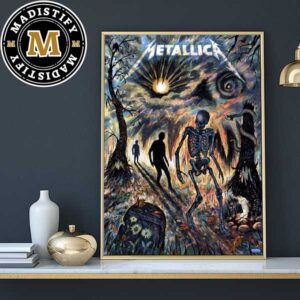 Metallica Sleepwalk My Life Away 72 Seasons Album Visual Interpretation Home Decor Poster Canvas
