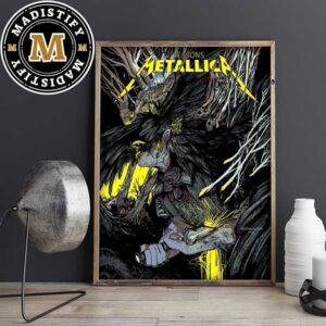 Metallica Visual Interpretation Screaming Suicide 72 Seasons Album Home Decoration Poster Canvas