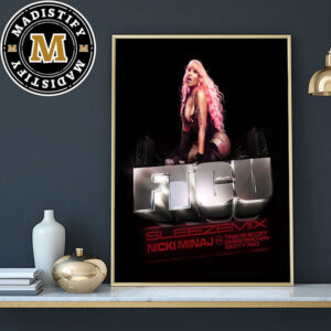 Nicki Minaj FTCU Sleeze Mix Remix Home Decor Poster Canvas