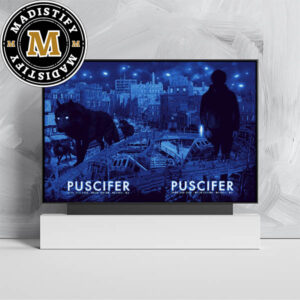 Puscifer Night 1 And Night 2 Boston MA At Boch Theatre On April 2nd 3nd 2024 Home Decor Poster Canvas