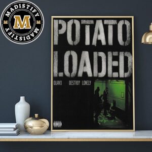 Quavo x Destroy Lonely Potato Loaded New Single Home Decoration Poster Canvas