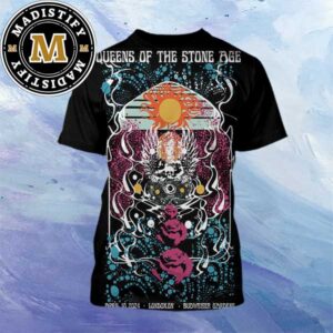 Queens Of The Stone Age London ON Budweiser Gardens On April 10th 2024 All Over Print Shirt