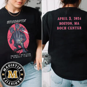 Sessanta 2024 Tour Boston Massachusetts At The Boch Center Wang Theatre On April 3th 2024 Essentials T-Shirt