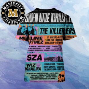 Sudden Little Thrills 2024 Pittsburgh PA At Hazelwood Green September 7th 8th All Over Print Shirt