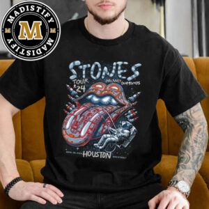 The Rolling Stones Houston TX At NRG Stadium On April 28th 2024 Essentials T-Shirt