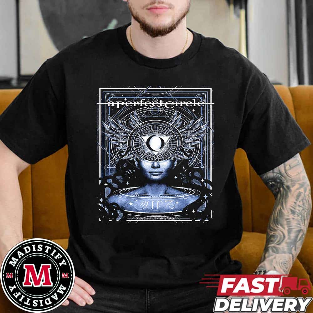 A Perfect Circle At Wintrust Arena Chicago IL May 1 2024 Limited Edtion Poster Unisex T-Shirt