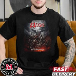 Album Fire And Damnation Of Saxon Hell Essentials Unisex T-Shirt