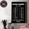 One Ok Rock Premonition World Tour 2024 Schedule List Date In Japan Home Decor Poster Canvas