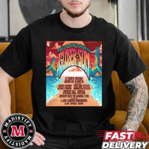 Closer To The Sun Tour 2024 Of Slightly Stoopid On December 11 15 At Hard Rock Hotel Riviera Maya Mexico Unisex T-Shirt