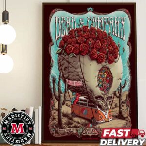 Dead And Company Dead Forever May 16 2024 At Las Vegas NY Sphere Home Decorates Poster Canvas