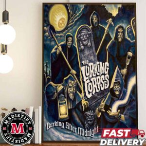 Fifth Album Lurking After Midnight After 10 Years On By The Lurking Corpses Release On May 24th 2024 Home Decoration Poster Canvas