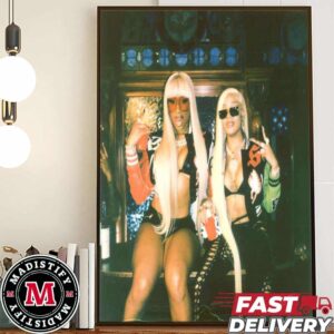 Glorilla And Megan Thee Stallion’s In Song Wanna Be Home Decoration Poster Canvas