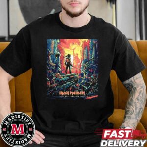 Iron Maiden Hell On Earth Dan Mumford 2024 Unisex Essentials T-Shirt