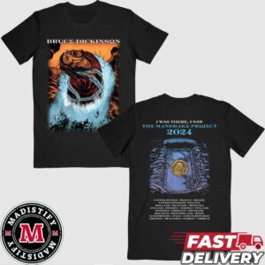 Iron Maiden The Mandrake Project 2024 Tour Necropolis Two Sides Unisex Essentials T-Shirt