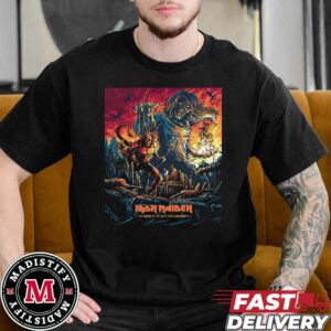 Iron Maiden The Number Of The Beast Over Hammersmith 2024 By Dan Mumford Unisex Essentials T-Shirt