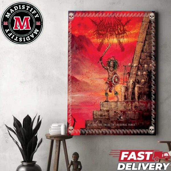 Official Album Beating The Drums Of Ancestral Force Release On May 17th 2024 Home Decor Poster Canvas