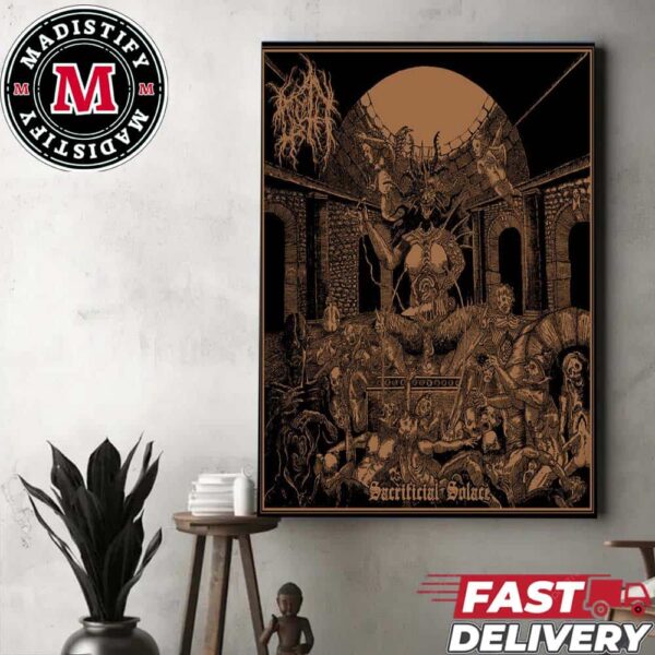 Official Album Sacrificial Solace Of Noroth Band Releasing On June 7th 2024 Home Decor Poster Canvas