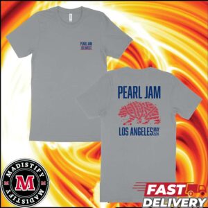 Pearl Jam With Deep Sea Diver At The KIA Forum On May 21st 2024 In Los Angeles Art By Jeffsotoarts Unisex Essentials Shirt
