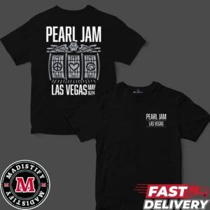 Pearl Jam With Deep Sea Diver Offical Tonight At MGM Grand Garden Arena On May 16th 2024 In Las Vegas Nevada Art By Brian Romero Two Sides Unisex Essentials Shirt