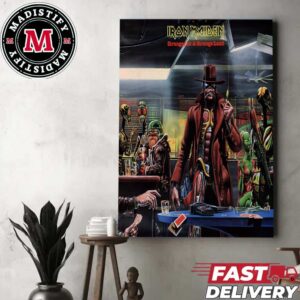 Poster Iron Maiden Stranger In A Strange Land Fan Gifts Home Decor Poster Canvas