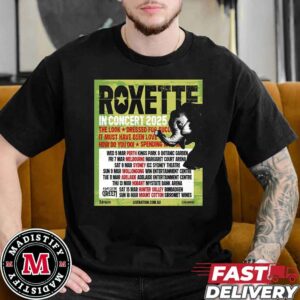 Roxette In Concert 2025 At Australia Schedule List Unisex T-Shirt Essentials Classic T-Shirt