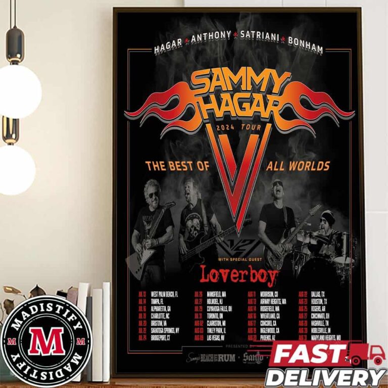 Sammy Hagar 2024 Tour With Loverboy Schedule List Date The Best Of All