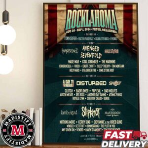 Slipknot Show 2024 Rocklahoma Start On August 30 To September 1 At Pryor Oklahoama Essentials T-Shirt