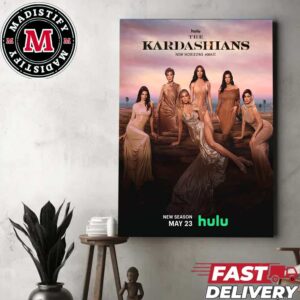 The Kardashians Season 5 Premieres May 23rd 2024 Home Decor Poster Canvas