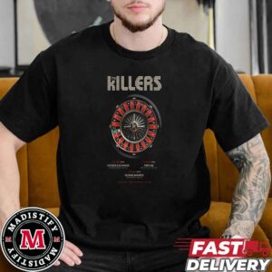 The Killers 3-5-9 October 2024 Estadio 3 De Marzo And Foro Sol Estadio Banorte Mexico New Album Rebel Diamonds Unisex T-Shirt Essentials Classic T-Shirt