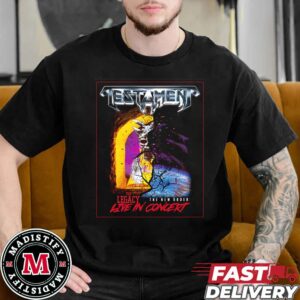 The Legacy TNO Poster For Testament Merchandise Merchandise T-Shirt