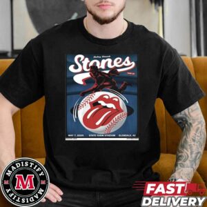 The Rolling Stones Hackney Diamonds Stones Tour 24 Concerts West At State Farm Stadium In Glendale AZ On May 7 Classic Essentials T-Shirt