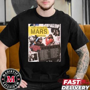 Thirty Seconds To Mars Seasons World Tour 2024 Schedule List Unisex T-Shirt Essentials Classic T-Shirt